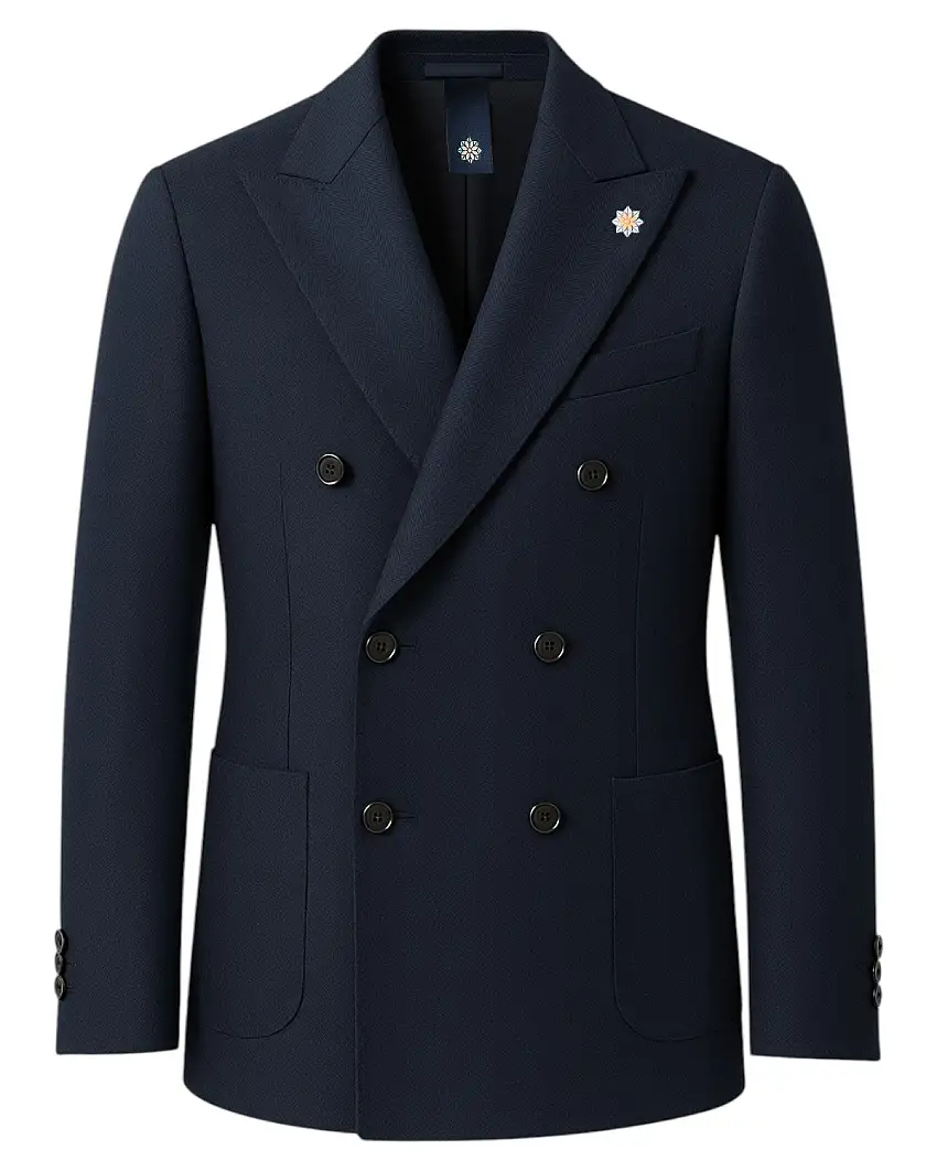 Giacca Doppiopetto Kurashiki | Eleganza Uomo Classica