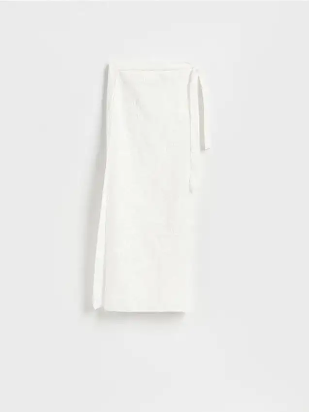 Sarong con fiocco Colore bianco