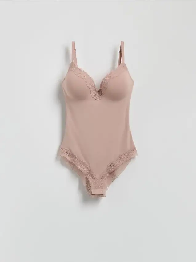 LADIES` BODY SUIT Colore rosa cipria