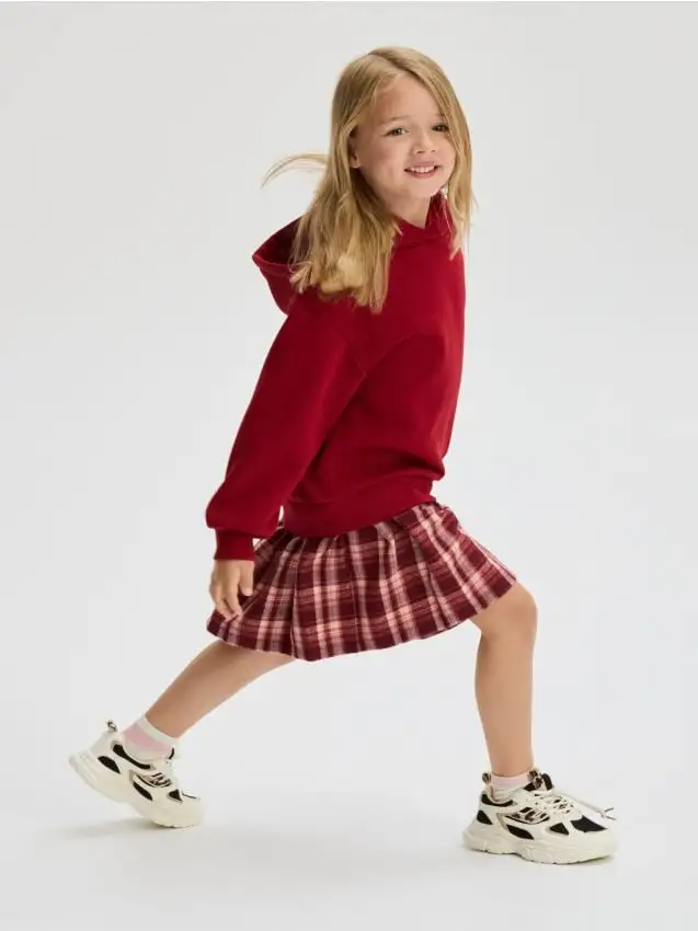 Vestito in jersey Colore maroon