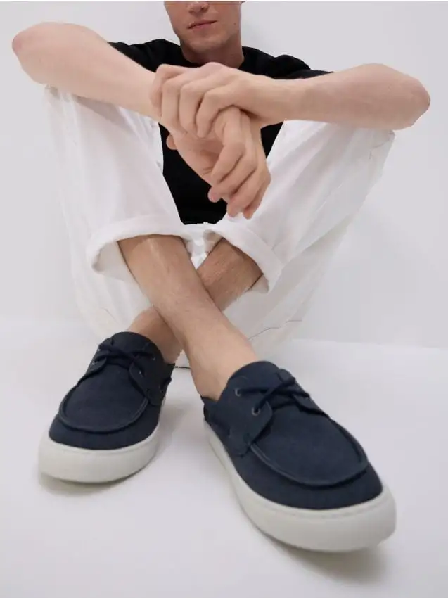 Mocassini classici Colore blu scuro