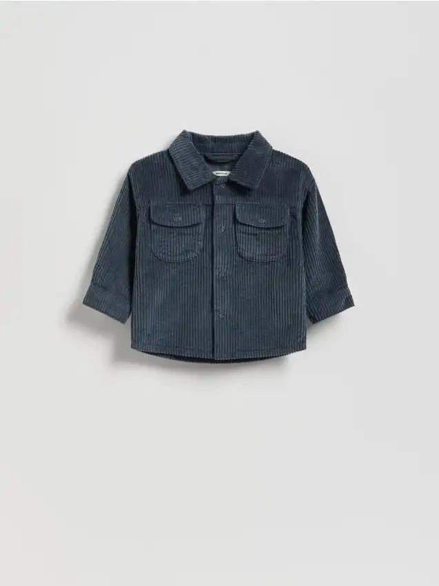 Camicia in cotone Colore grigio scuro