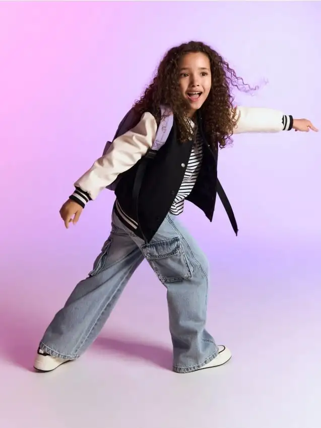 Giubbotto bomber Kuromi Colore nero