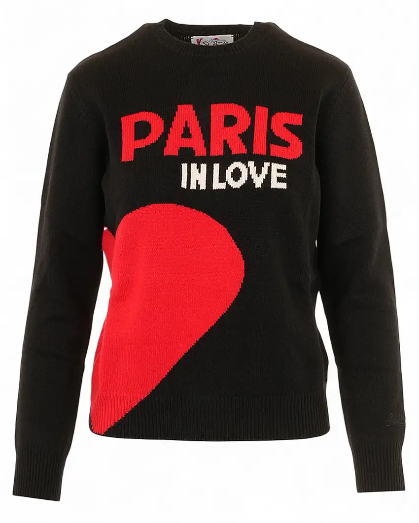 Maglione Cashmere Paris Love – Stile e Comfort