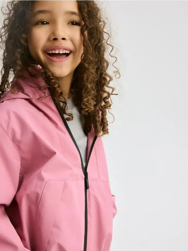 Giacca a vento Colore orchidea