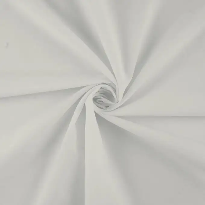 Tessuto velo di cotone biologico crema