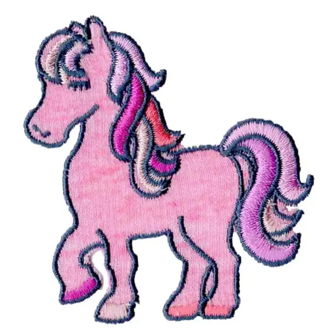 Scudetto pony rosa
