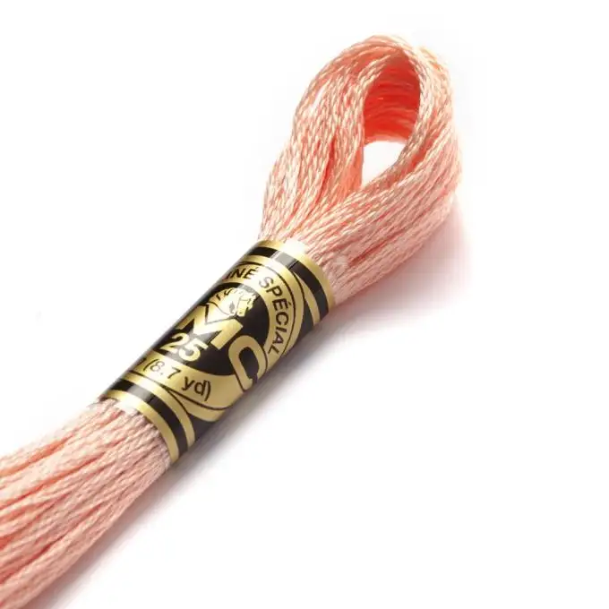 Filo mouliné da ricamo - Tonalità rosa-viola - COL 353