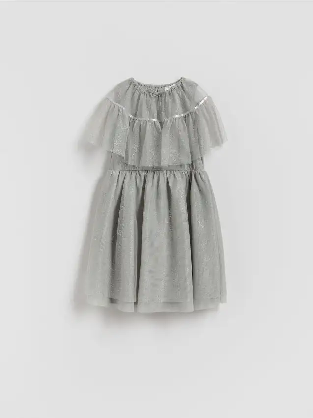 GIRLS` DRESS Colore grigio chiaro