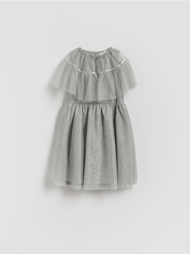 GIRLS` DRESS Colore grigio chiaro