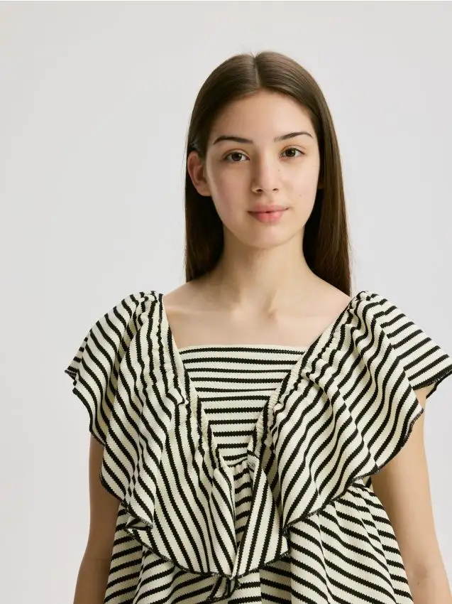 Abito con miscela di viscosa Colore multicolore