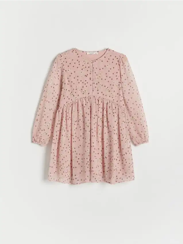 Abito fantasia Colore rosa cipria