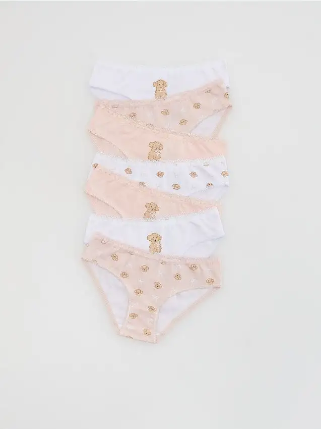 Confezione da 7 paia di slip in misto cotone Colore multicolore