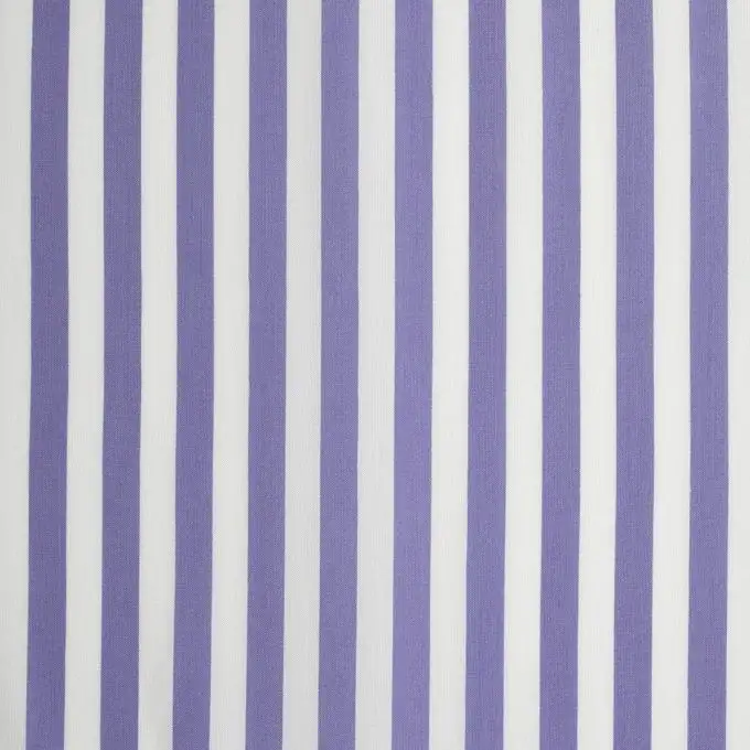 Tessuto viscosa rigato azzurro e bianco