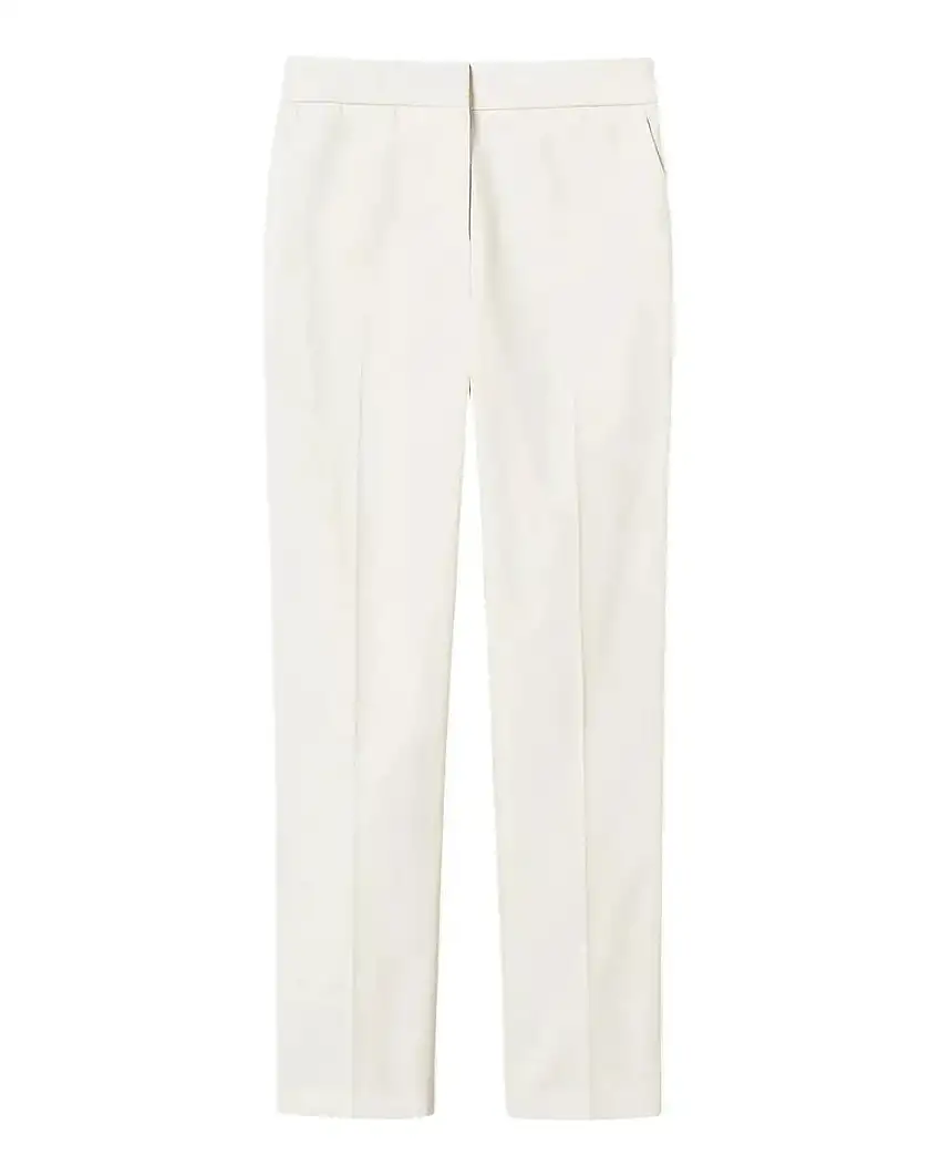 Pantaloni Cotone Gabardine - Eleganza Quotidiana | Vita Regular, Tasche Francesi