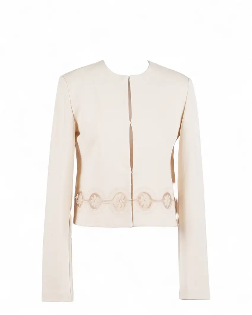 Giacca Twinset con Ricamo in Viscosa