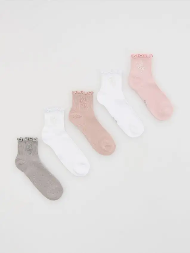 Calzini stampati 5 pack Colore multicolore