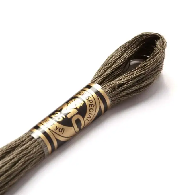 Filato mouliné per ricamo tonalità grigie codice 3787