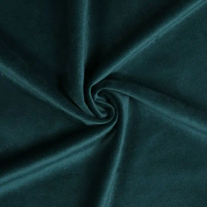 Tessuto velluto spesso blu