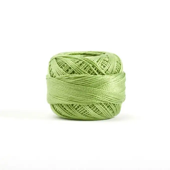 Gomitolo perlato 10gr verde chiaro