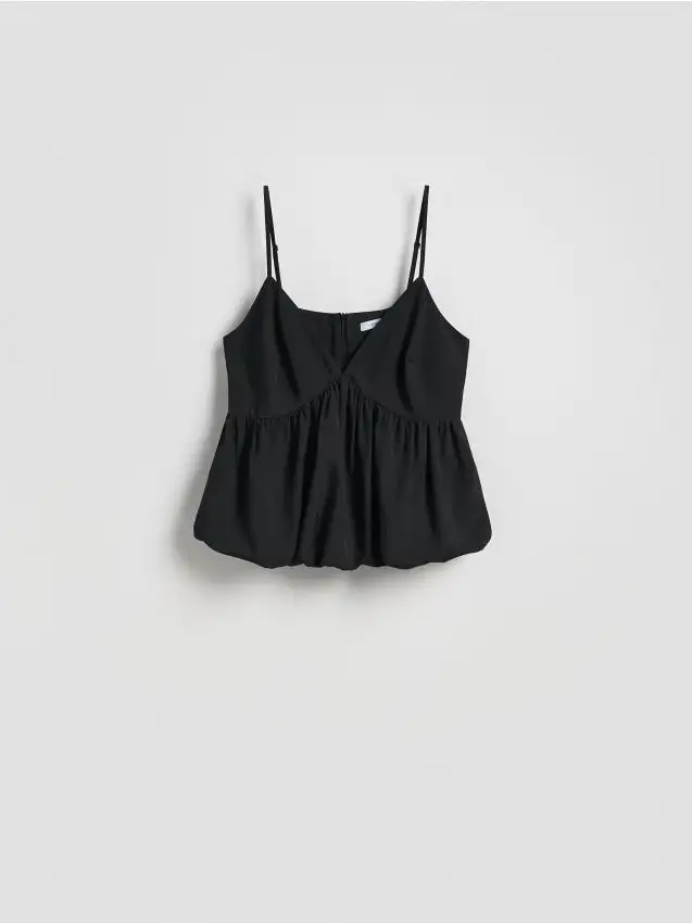 Top a palloncino Colore nero