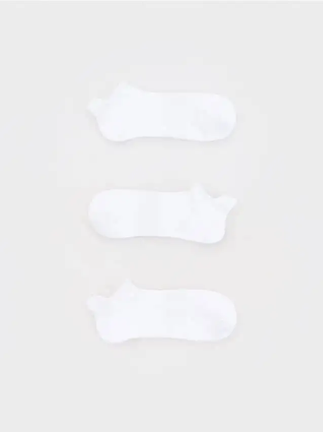 Confezione da 3 paia di calze Colore bianco