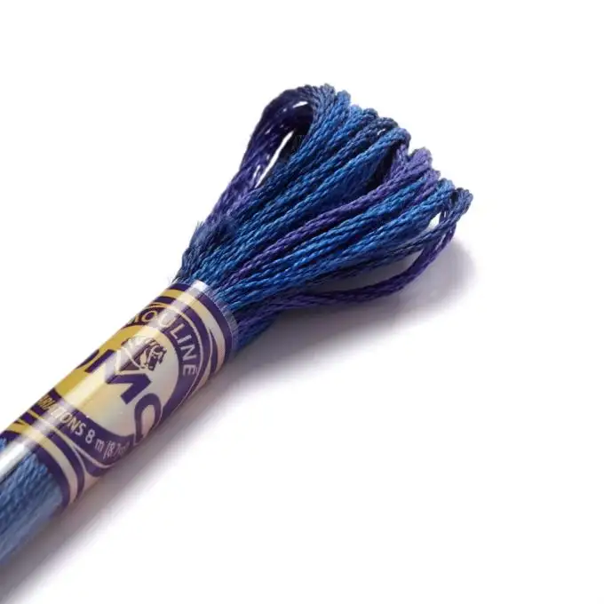 Filo mouliné da ricamo blu - COL 4240