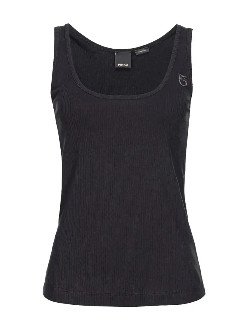 PINKO Women's Tank Top Chicago 103573-A1X4 Z99 Black