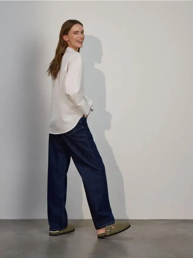 Sabot in pelle Colore verde