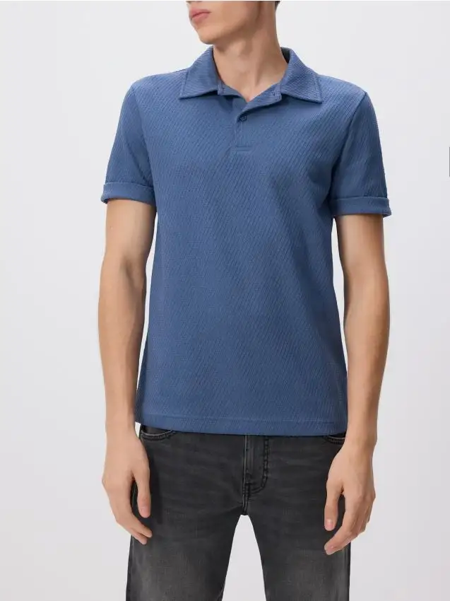 Polo regular fit Colore blu