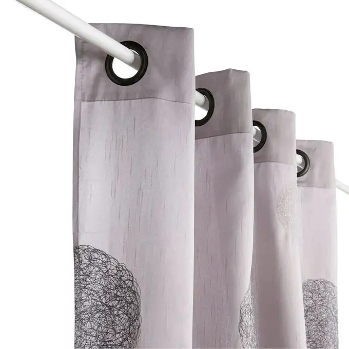 Tenda rotonda ricamata Cinq Mondes