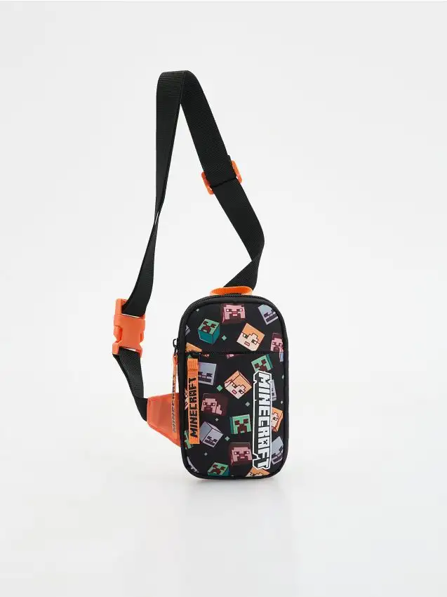 Marsupio Minecraft Colore nero