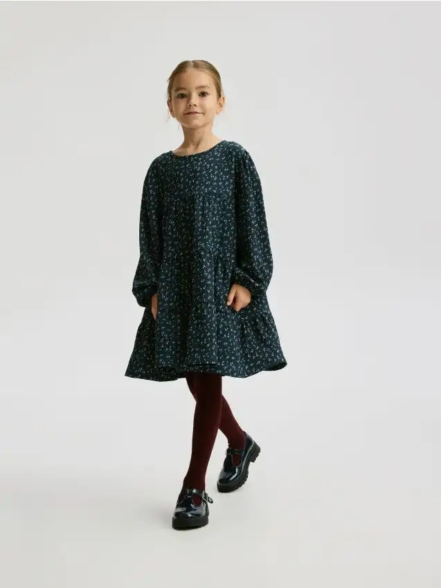 Abito fantasia Colore blu scuro