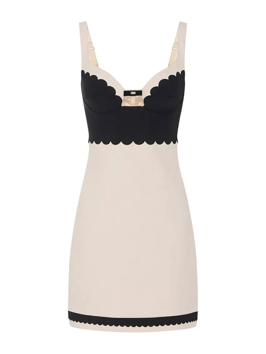 ELISABETTA FRANCHI Women's Dress AB70352E2-E84 Beige