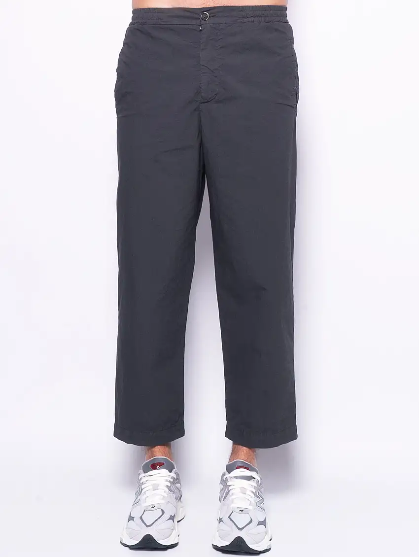 Pantaloni Jogger Relaxed in Cotone Ameo Piombo