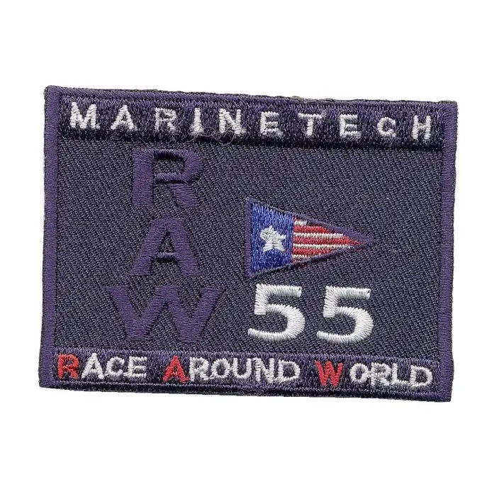 Ecusson marinetech 55 blu