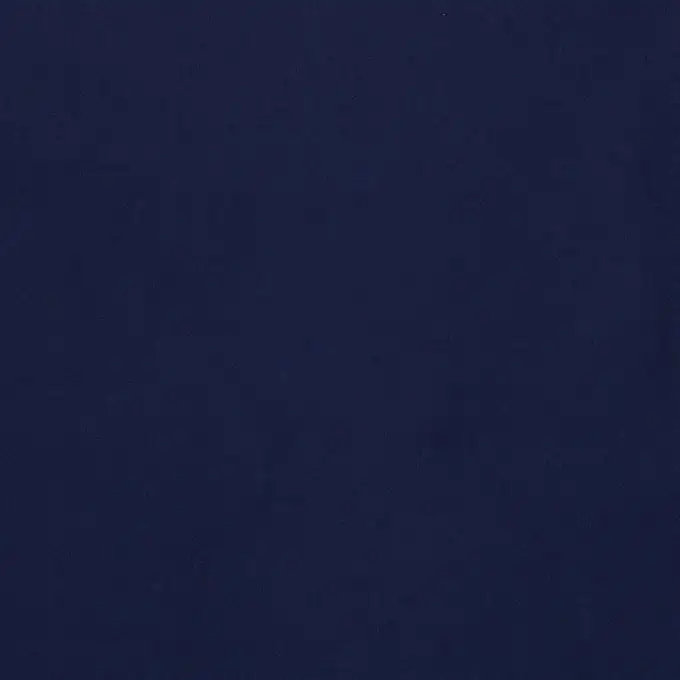 Satin di cotone tinta unita blu scuro
