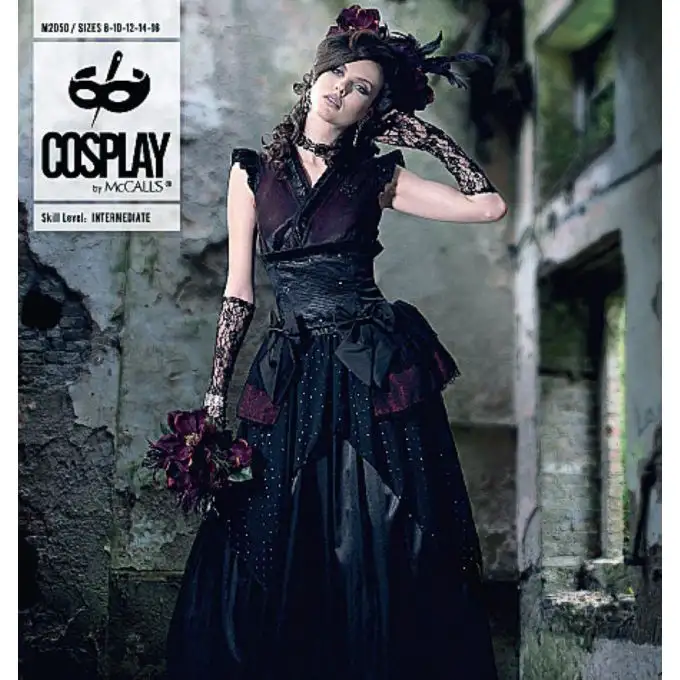 Costume cosplay bella nera