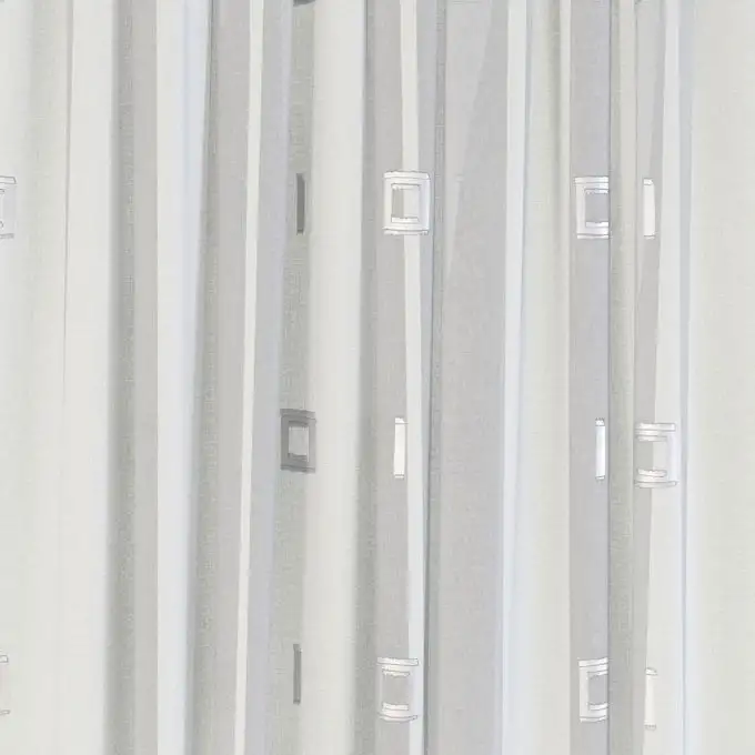 Tendaggio motivo quadrato grande larghezza