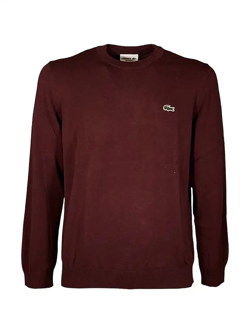 LACOSTE Men's Sweater AH0128 BZD Red