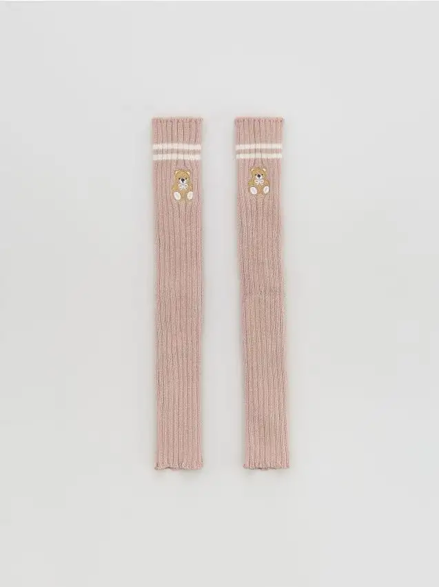 GIRLS` LEG WARMERS Colore rosa cipria