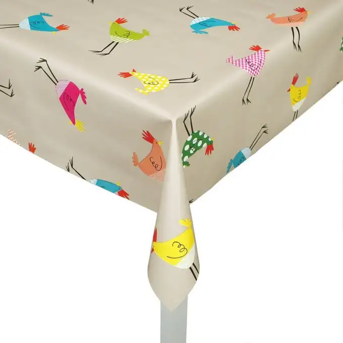 Tovaglia cerata beige cocotte