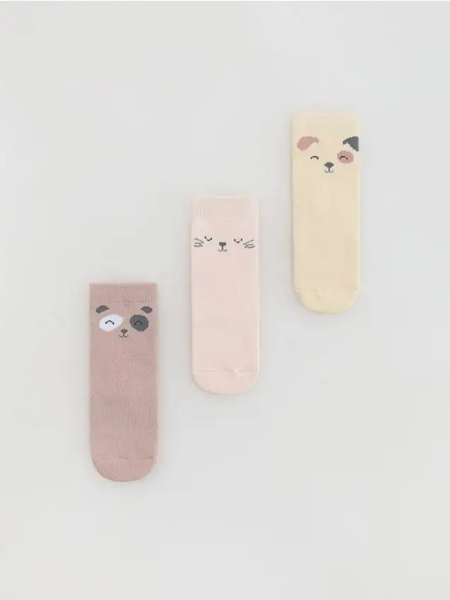 Calzini antiscivolo 3 pack Colore multicolore