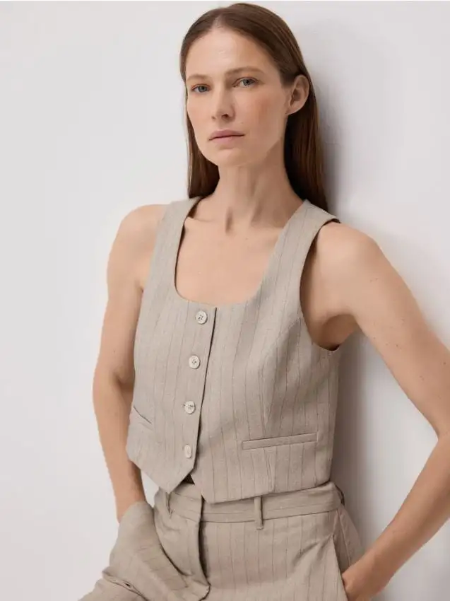 Gilet corto da completo Colore multicolore