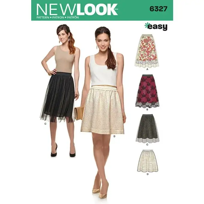 patron gonna - nuovo look n°6327