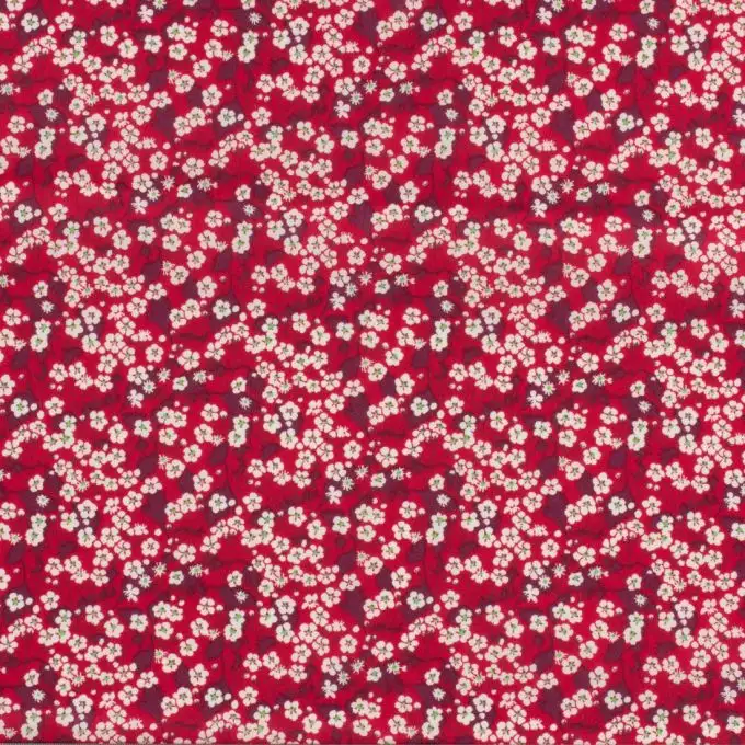 Tessuto giapponese sakura Liberty Mitsi Valeria rosa