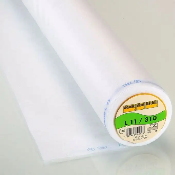 Intertela leggera Vlieseline da cucire L11/310 bianca