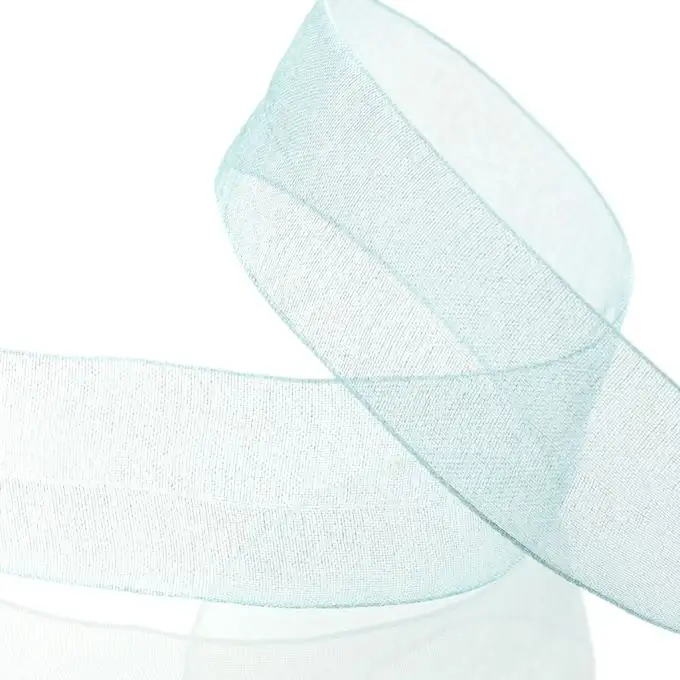 Nastro organza 26mm - turchese