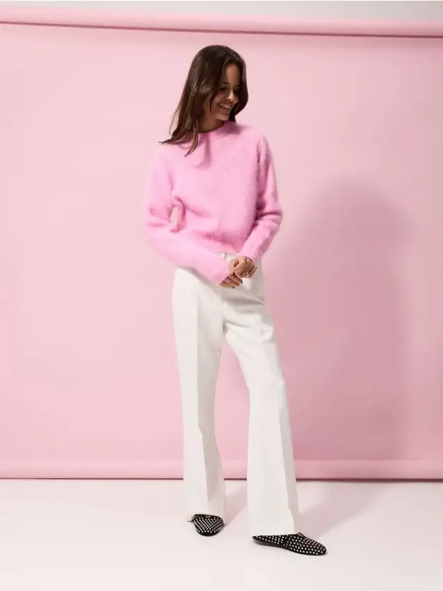 Ballerine con zirconi Colore nero