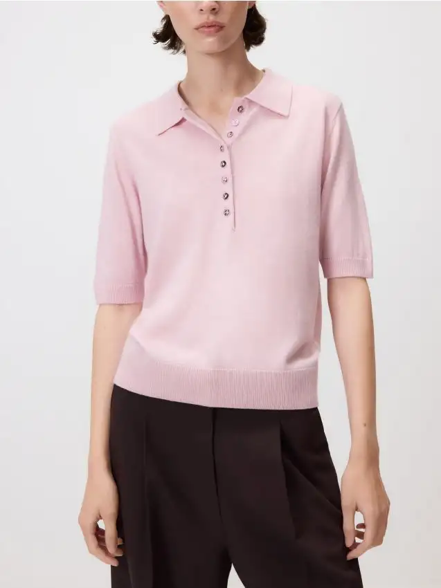 Maglione in misto lana Colore rosa pastello